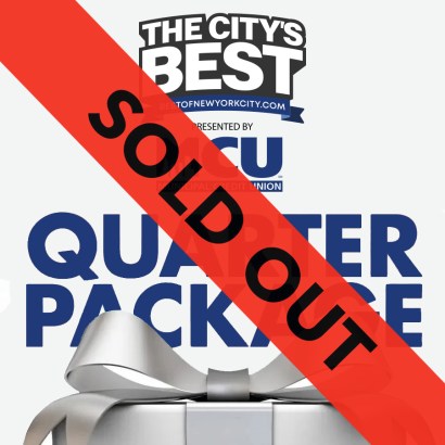 The quarter package sold out