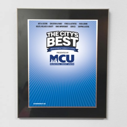 winners plaque