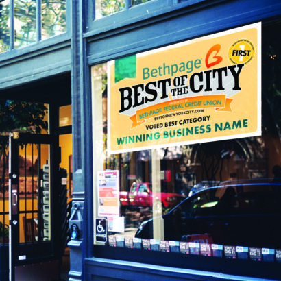 best of the city large banner