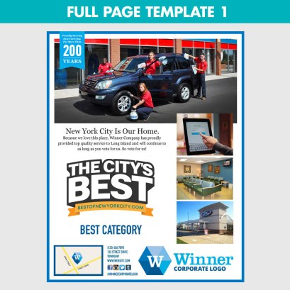 Winners full page template 1