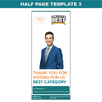 half page winners template 3