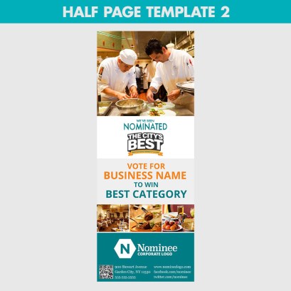 half page nominations ad template 2