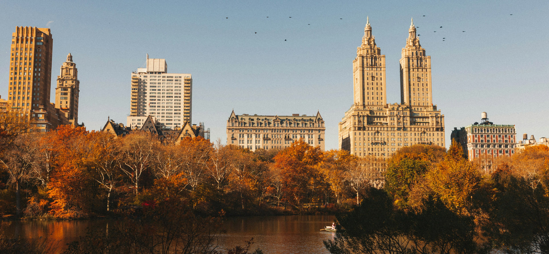 autumn in central park